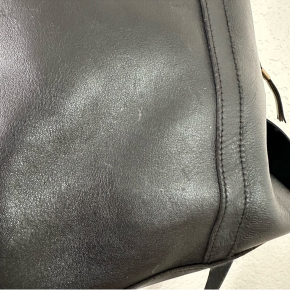 Madewell The Glasgow Satchel Black Leather Bag - Picture 5 of 16